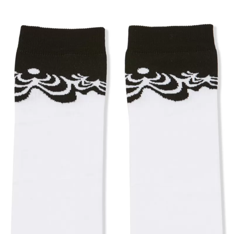 Cotton Socks With Jacquard Flower-Vivetta Sale