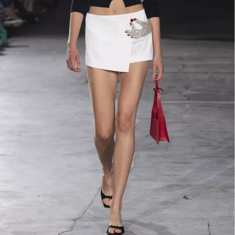 Hand Jewel Mini Skirt-Vivetta Best