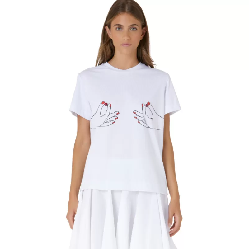 Hands T-Shirt-Vivetta Discount