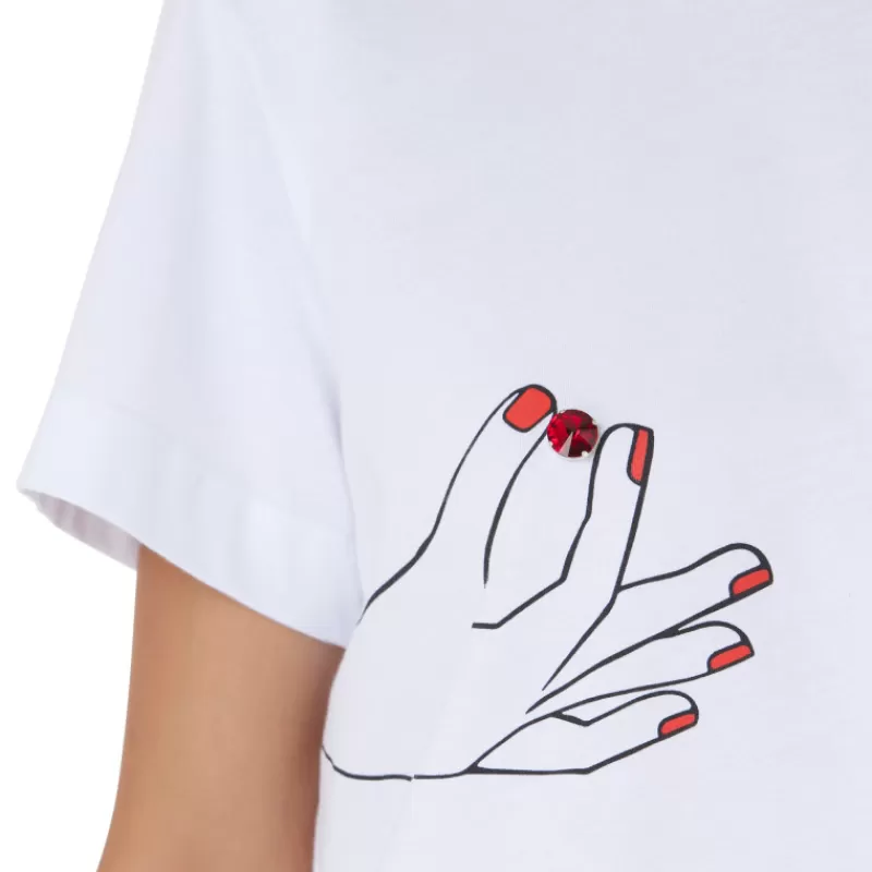 Hands T-Shirt-Vivetta Discount