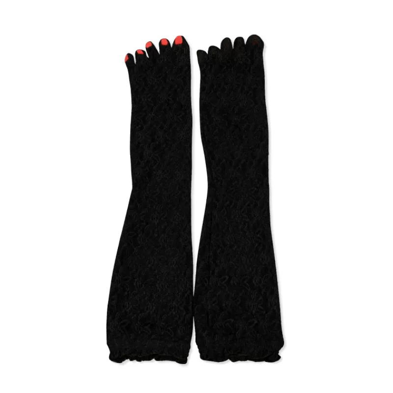 Lace Tight With Embroidered Nails-Vivetta New