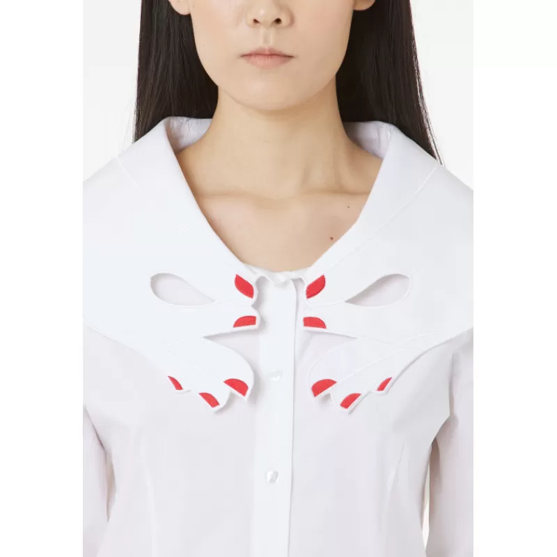 Maxi Hand-Collar Shirt-Vivetta Best