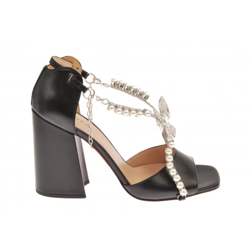 Sandals With Jewel Accessory-Vivetta Clearance