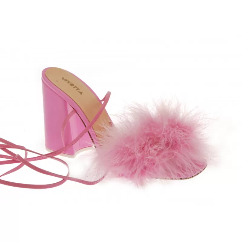 Sandals With Marabu-Vivetta Best Sale