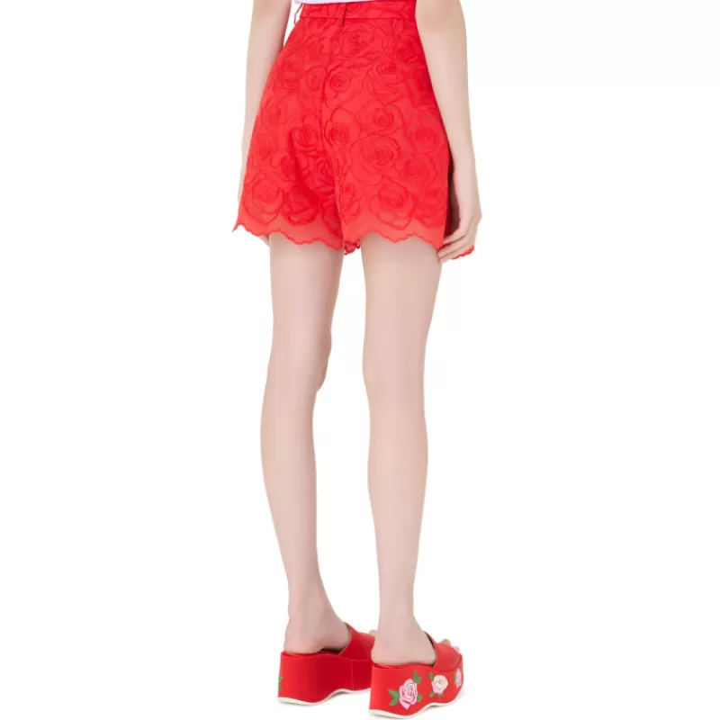 Shorts Organza Rose-Vivetta Hot