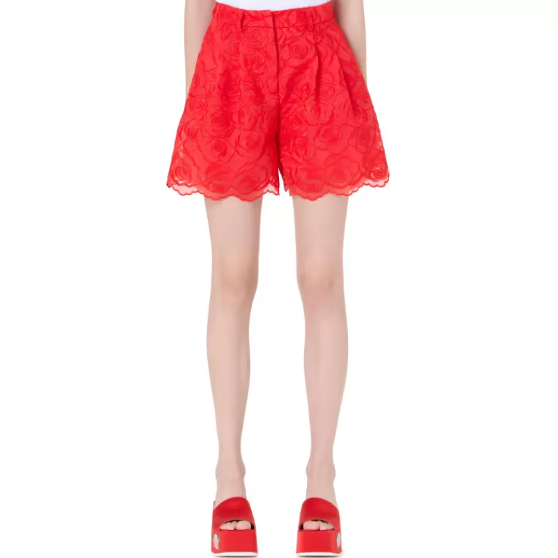 Shorts Organza Rose-Vivetta Hot