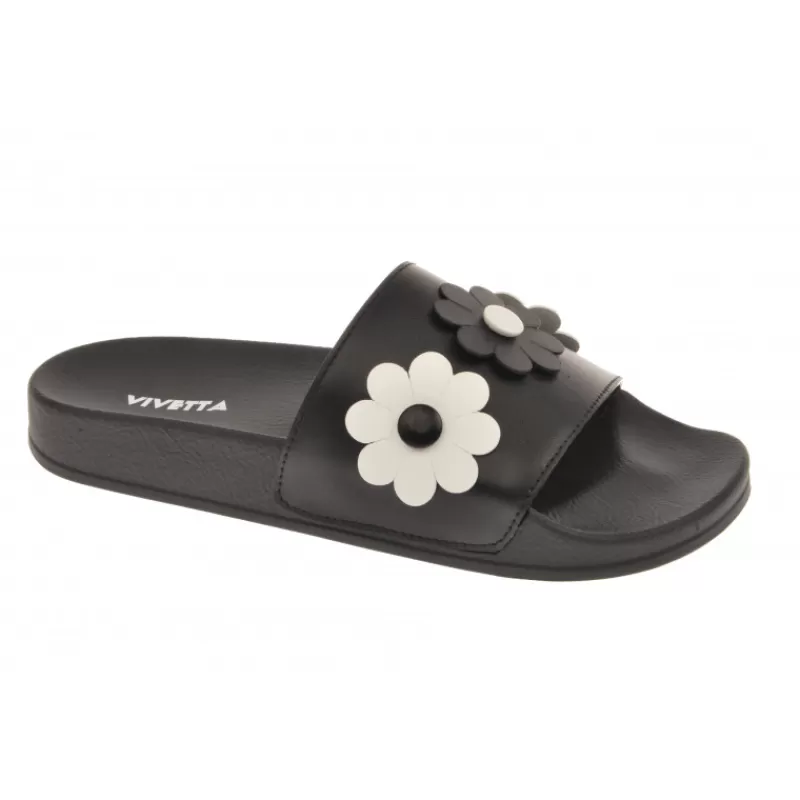 Sliders With Flower Appliques-Vivetta Online