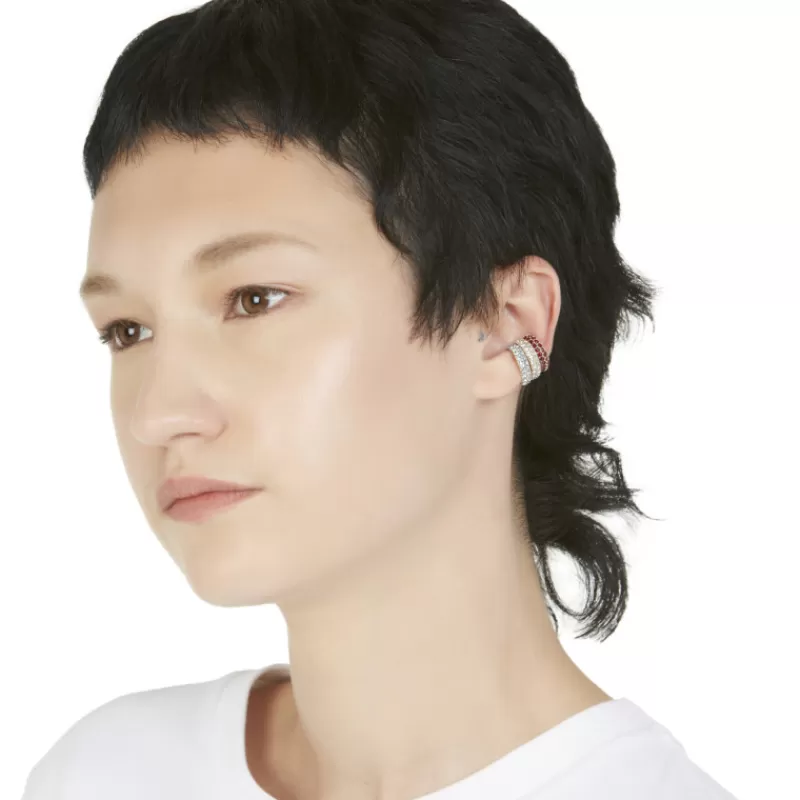 Tris Ear Cuff With Crystals-Vivetta Outlet